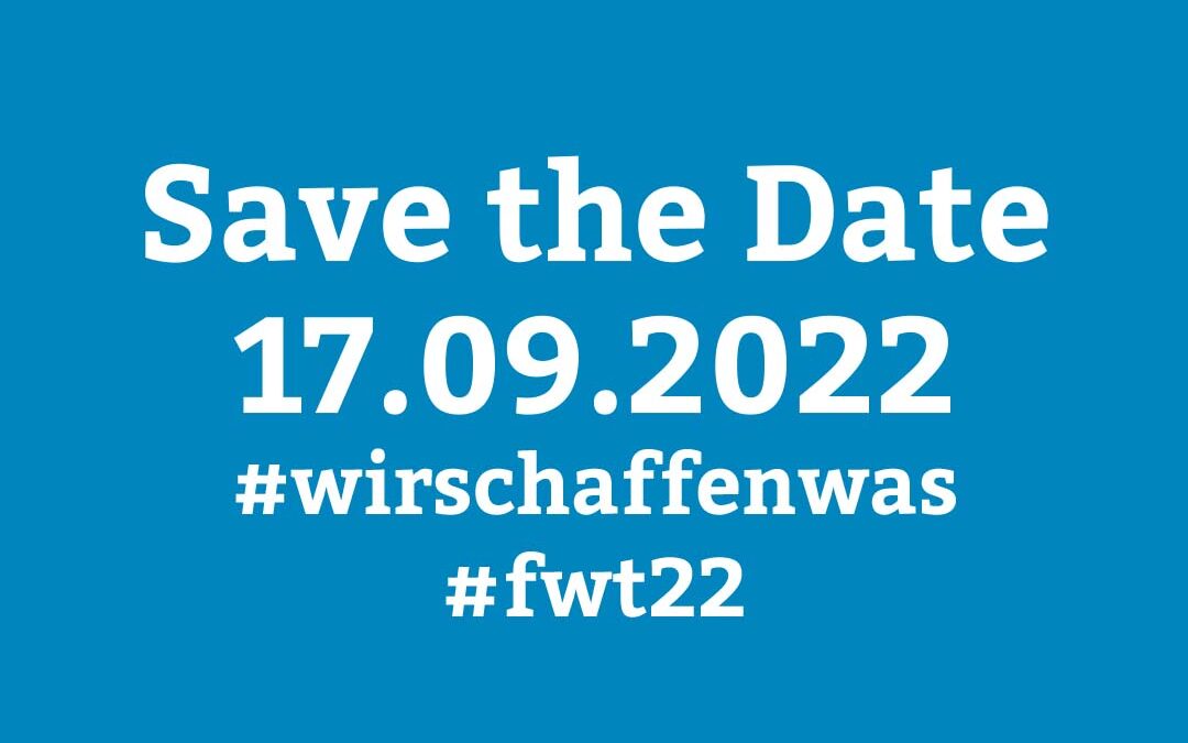 Landesfreiwilligentag am 17.09.22 / SAVE THE DATE!